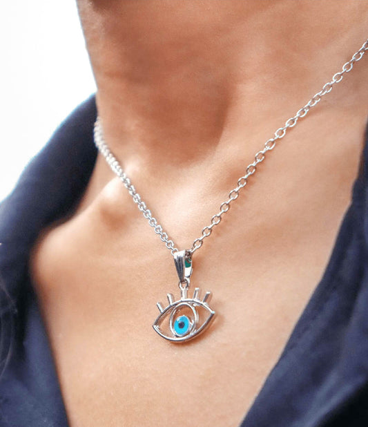 Evil Eye pendant chain