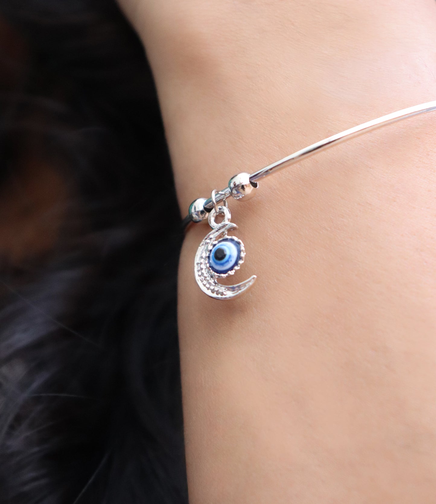 Evil Eye Moon bracelet