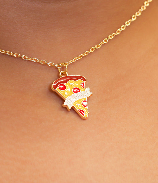 Pizza Pendant Chain